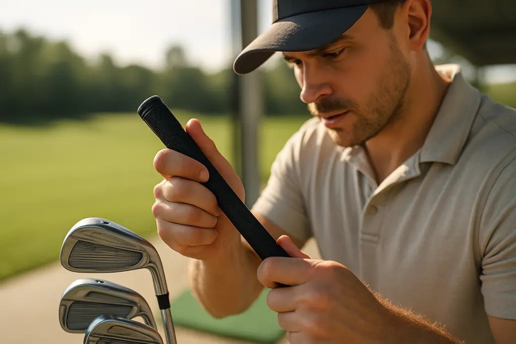 budget irons 2026 fitting session with iron heads and launch monitor data